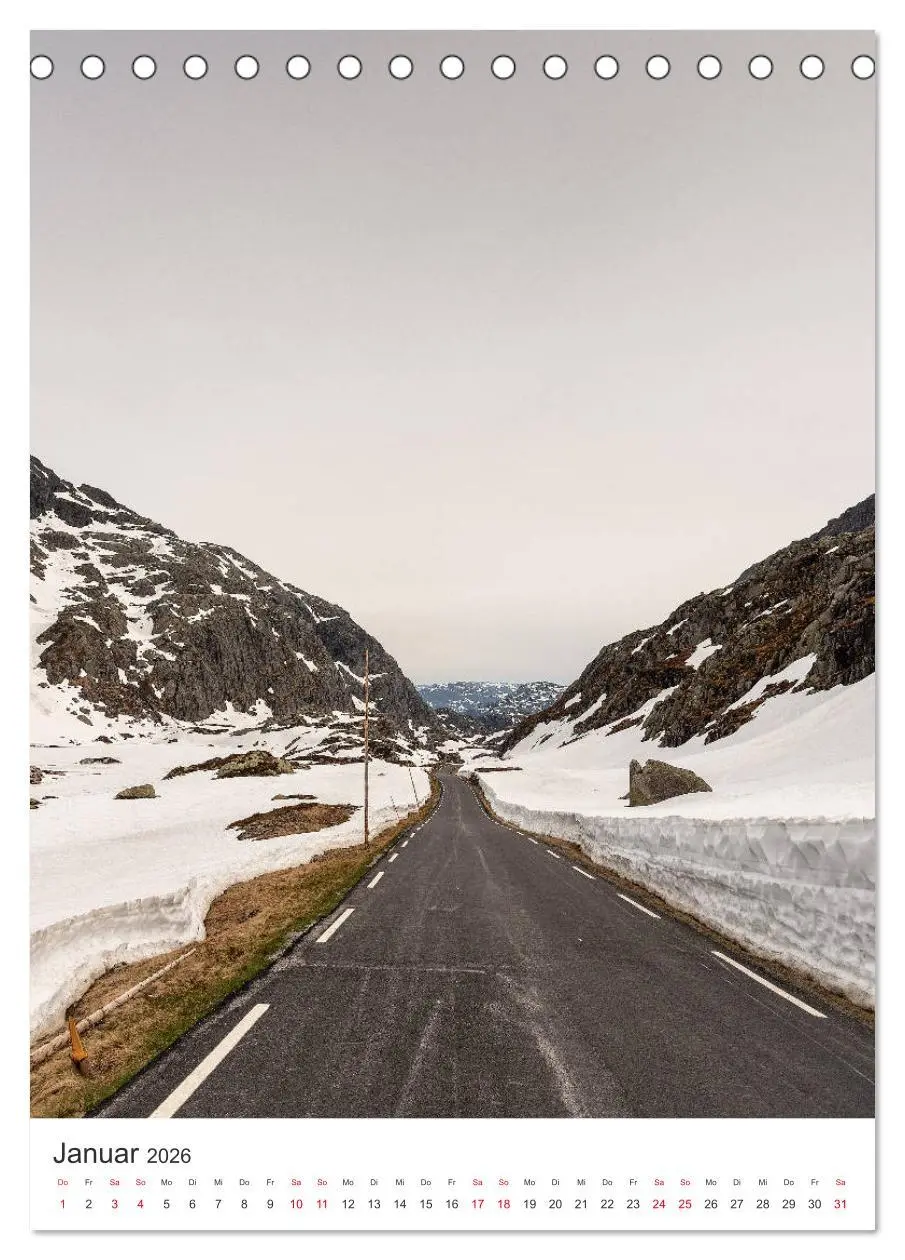 Bild: 9783516397116 | Norwegen - Perle des Nordens (Tischkalender 2026 DIN A5 hoch),...