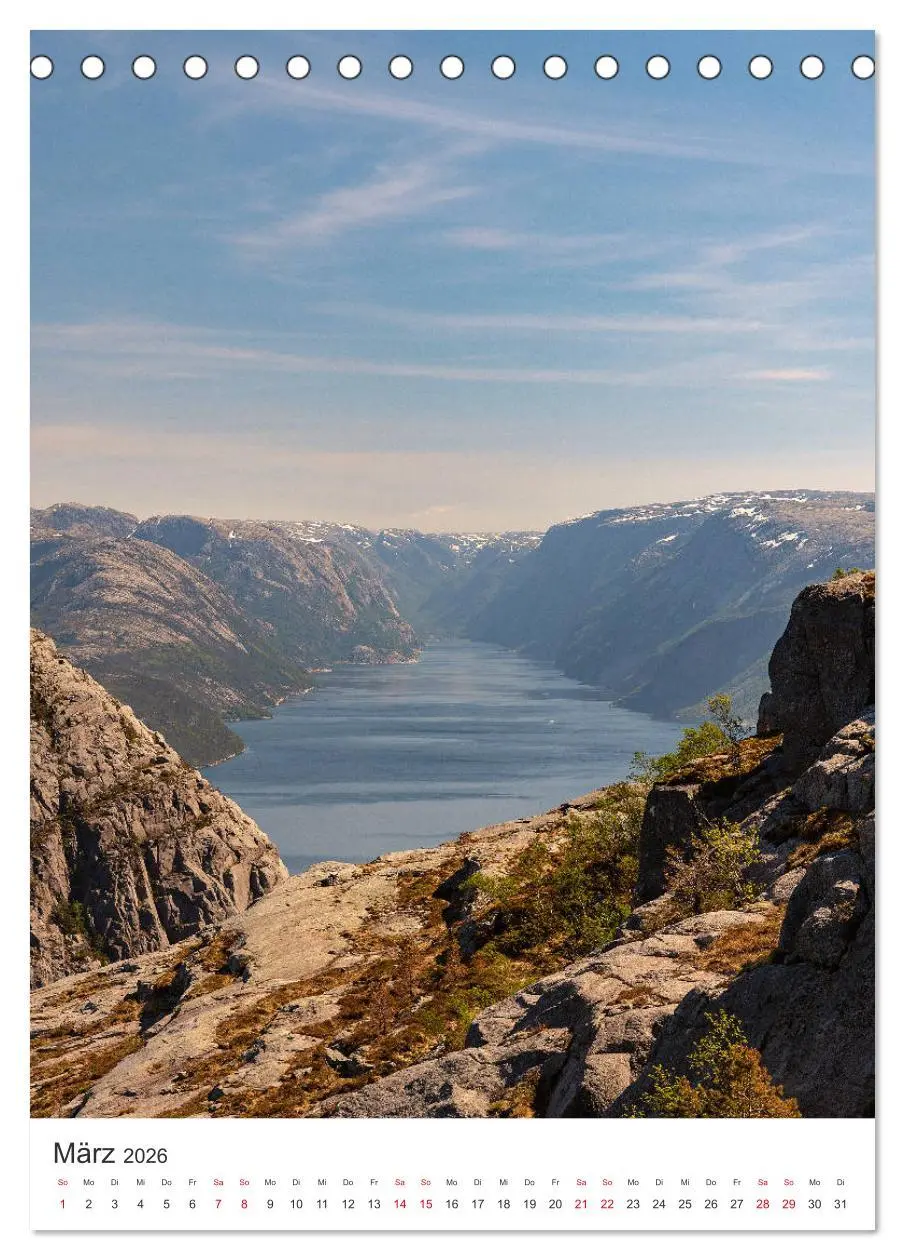 Bild: 9783516397116 | Norwegen - Perle des Nordens (Tischkalender 2026 DIN A5 hoch),...