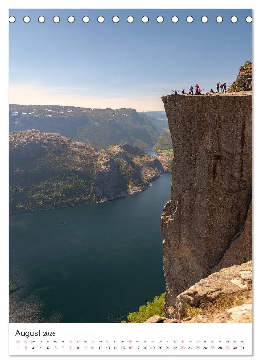 Bild: 9783516397116 | Norwegen - Perle des Nordens (Tischkalender 2026 DIN A5 hoch),...