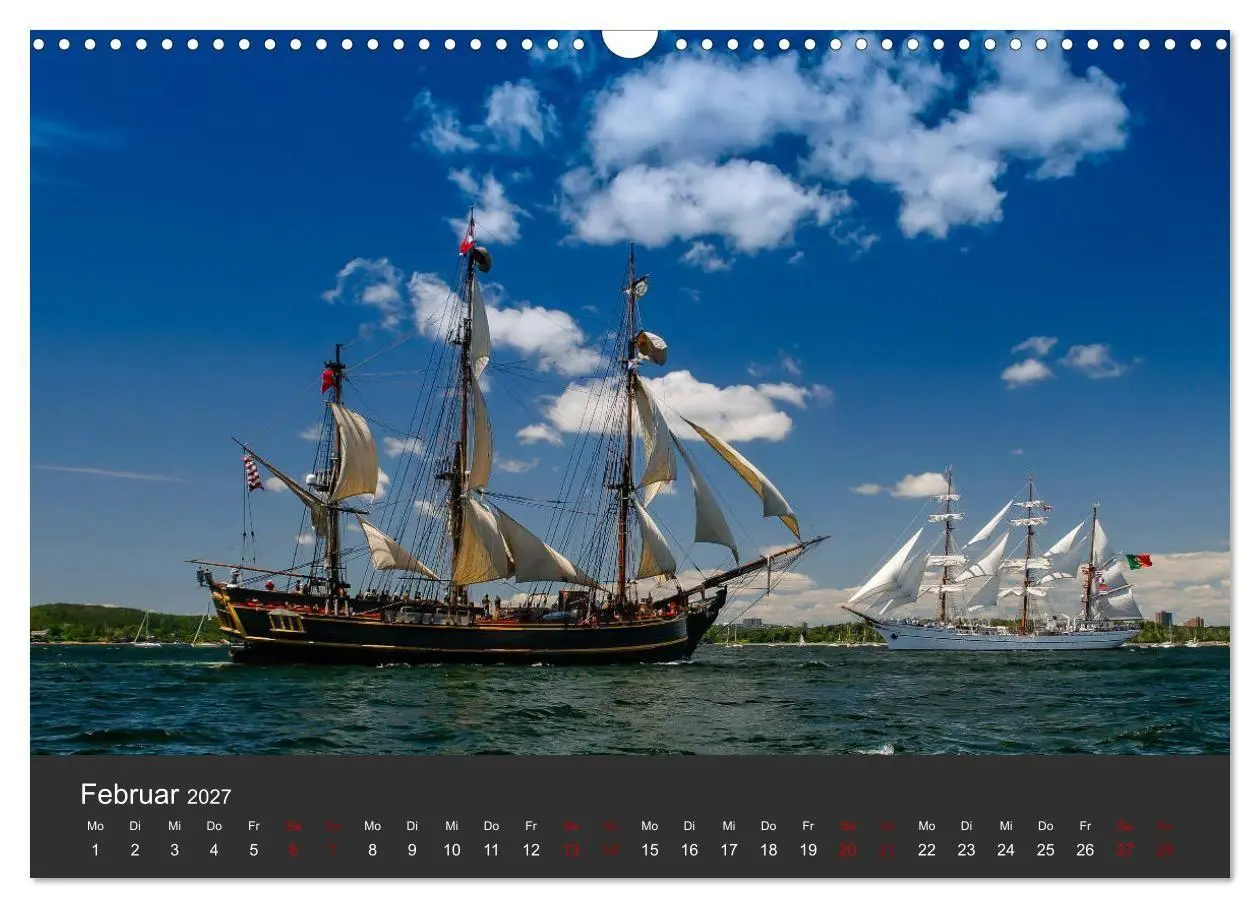 Bild: 9783569867116 | Windjammer-Regatta - Tall Ships Atlantic Challenge (Wandkalender...