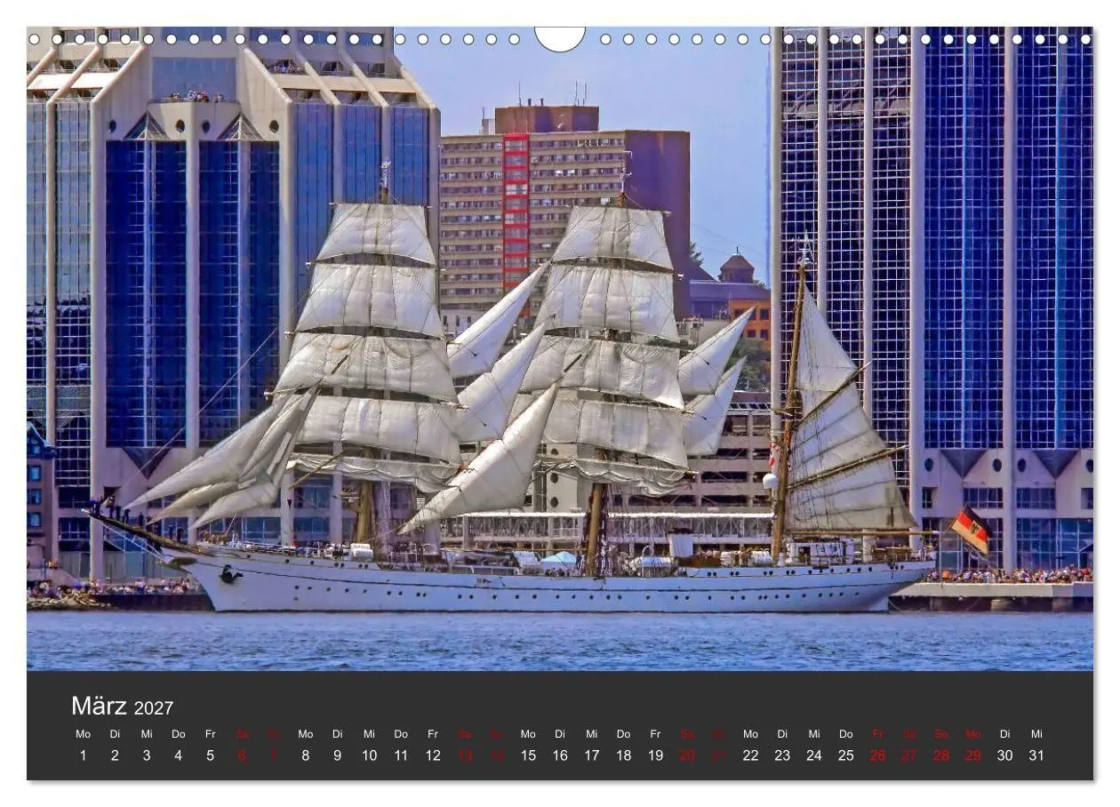 Bild: 9783569867116 | Windjammer-Regatta - Tall Ships Atlantic Challenge (Wandkalender...