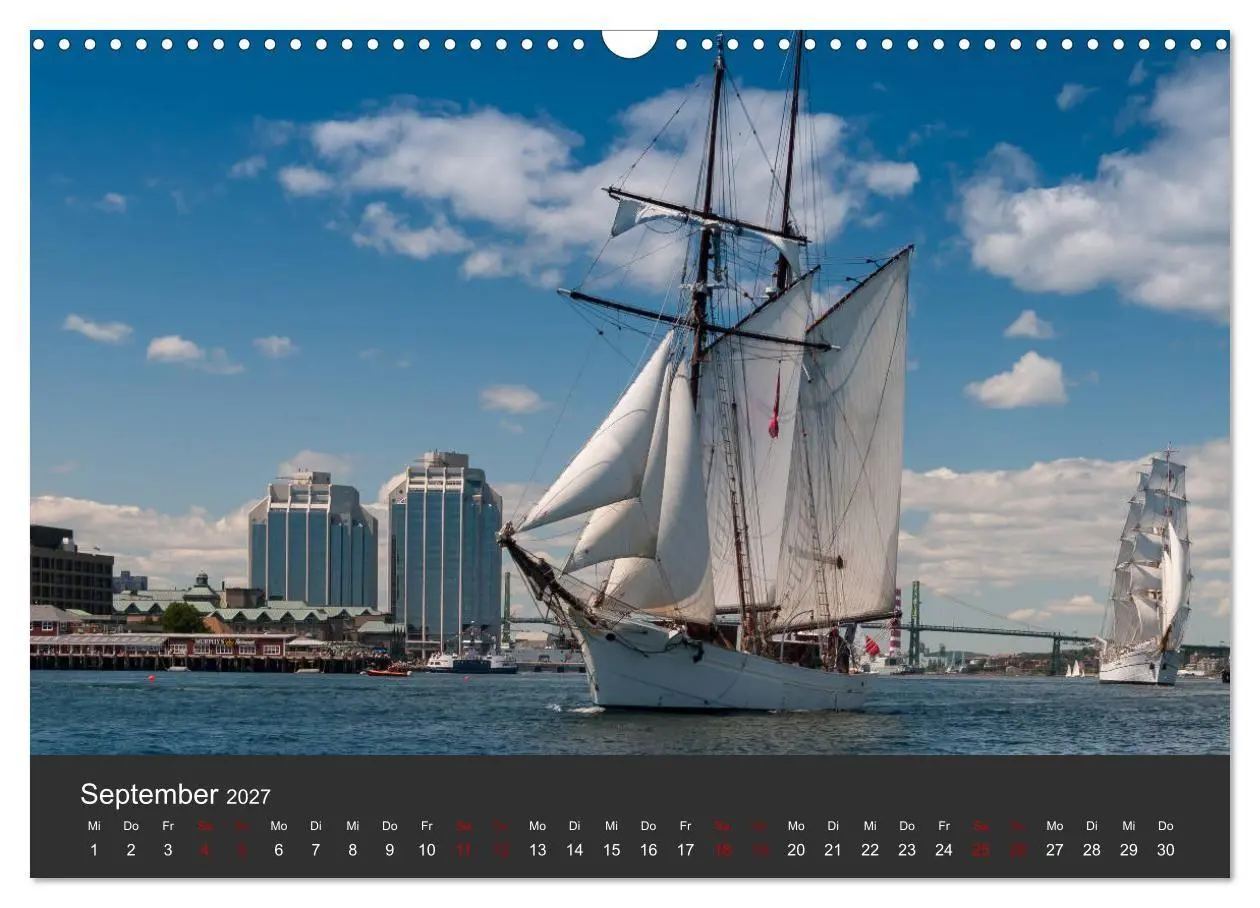 Bild: 9783569867116 | Windjammer-Regatta - Tall Ships Atlantic Challenge (Wandkalender...