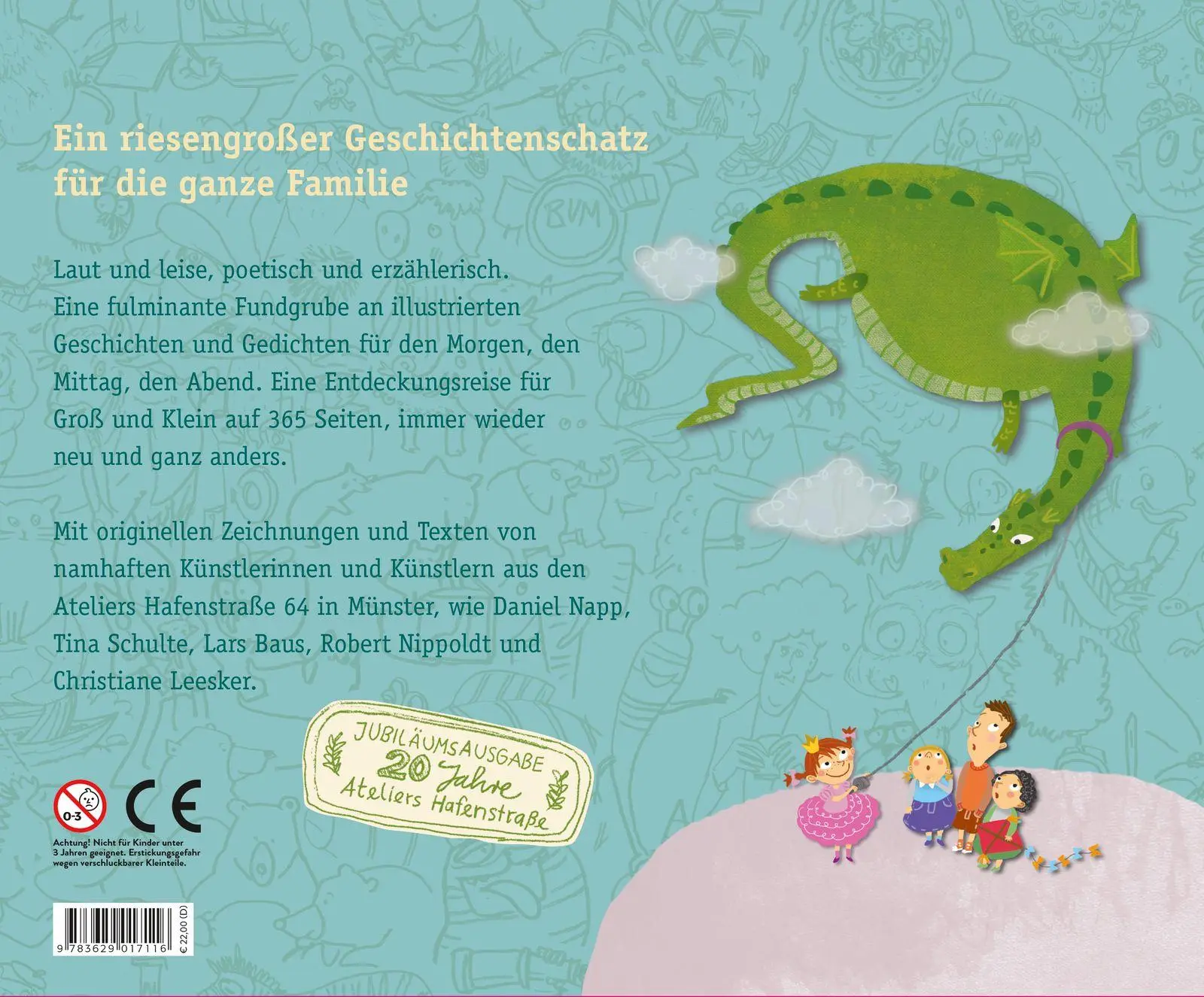 Rückseite: 9783629017116 | 365 mal Vorlesen: Geschichten und Gedichte für das ganze Jahr | Verlag