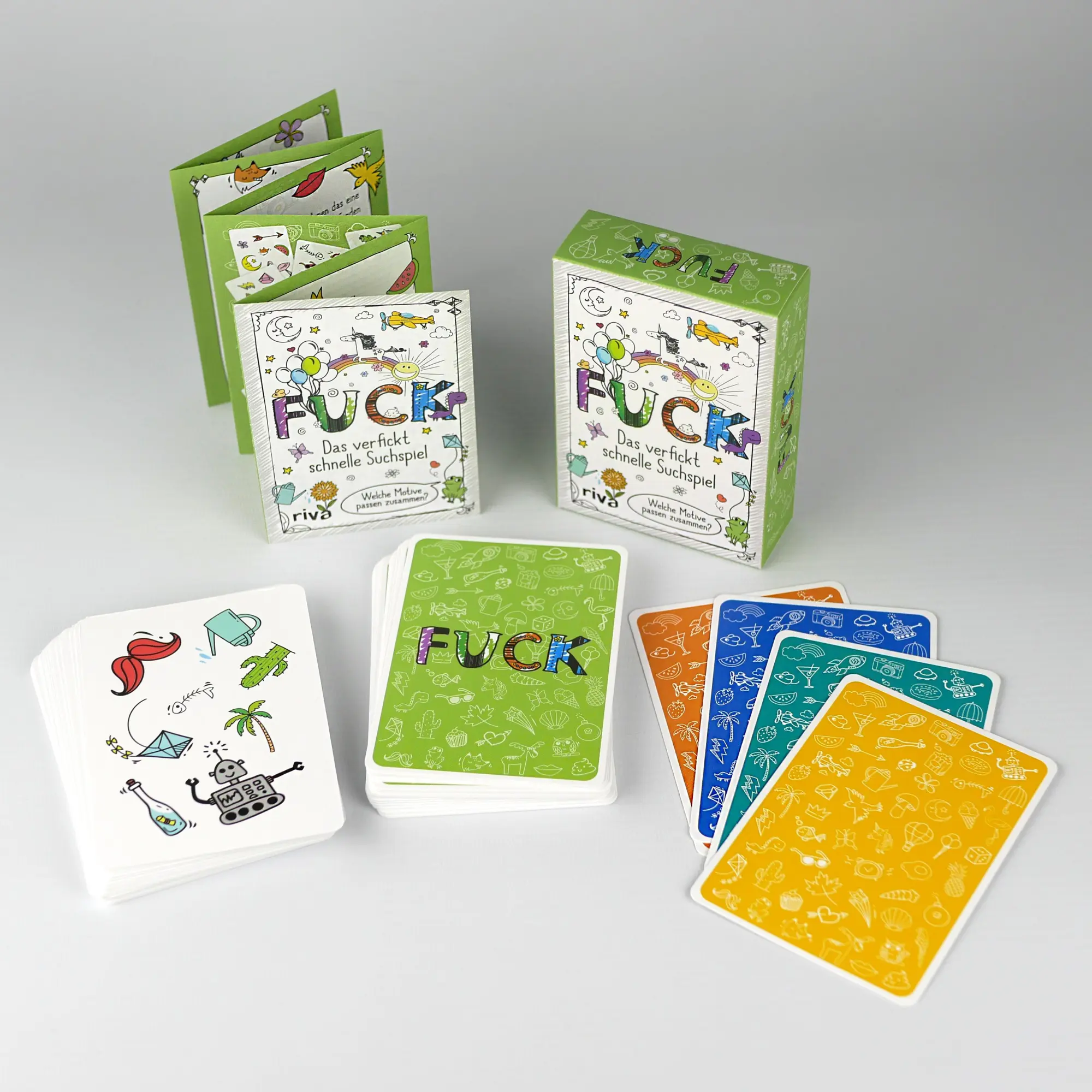 Bild: 9783742327116 | FUCK - Das verfickt schnelle Suchspiel | Spiel | 64 S. | Deutsch
