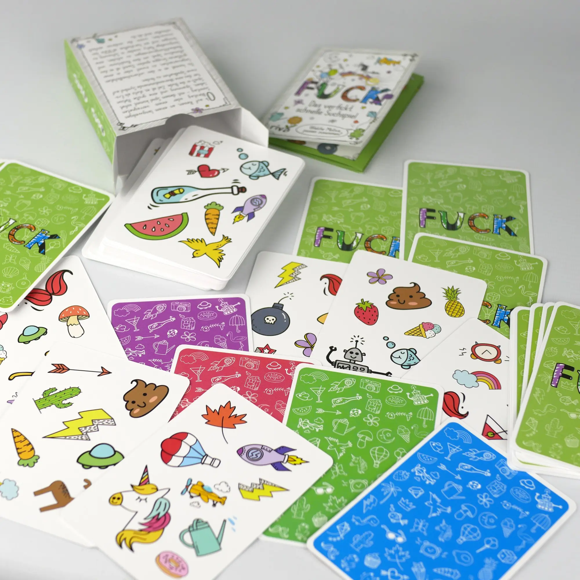 Bild: 9783742327116 | FUCK - Das verfickt schnelle Suchspiel | Spiel | 64 S. | Deutsch