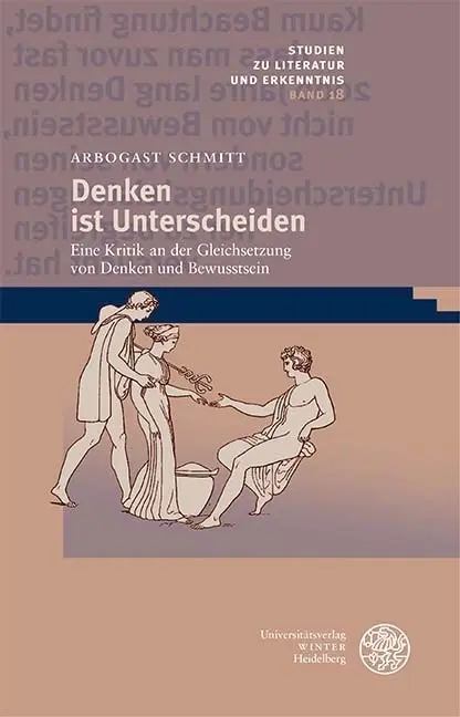 Cover: 9783825347116 | Denken ist Unterscheiden | Arbogast Schmitt | Buch | 239 S. | Deutsch