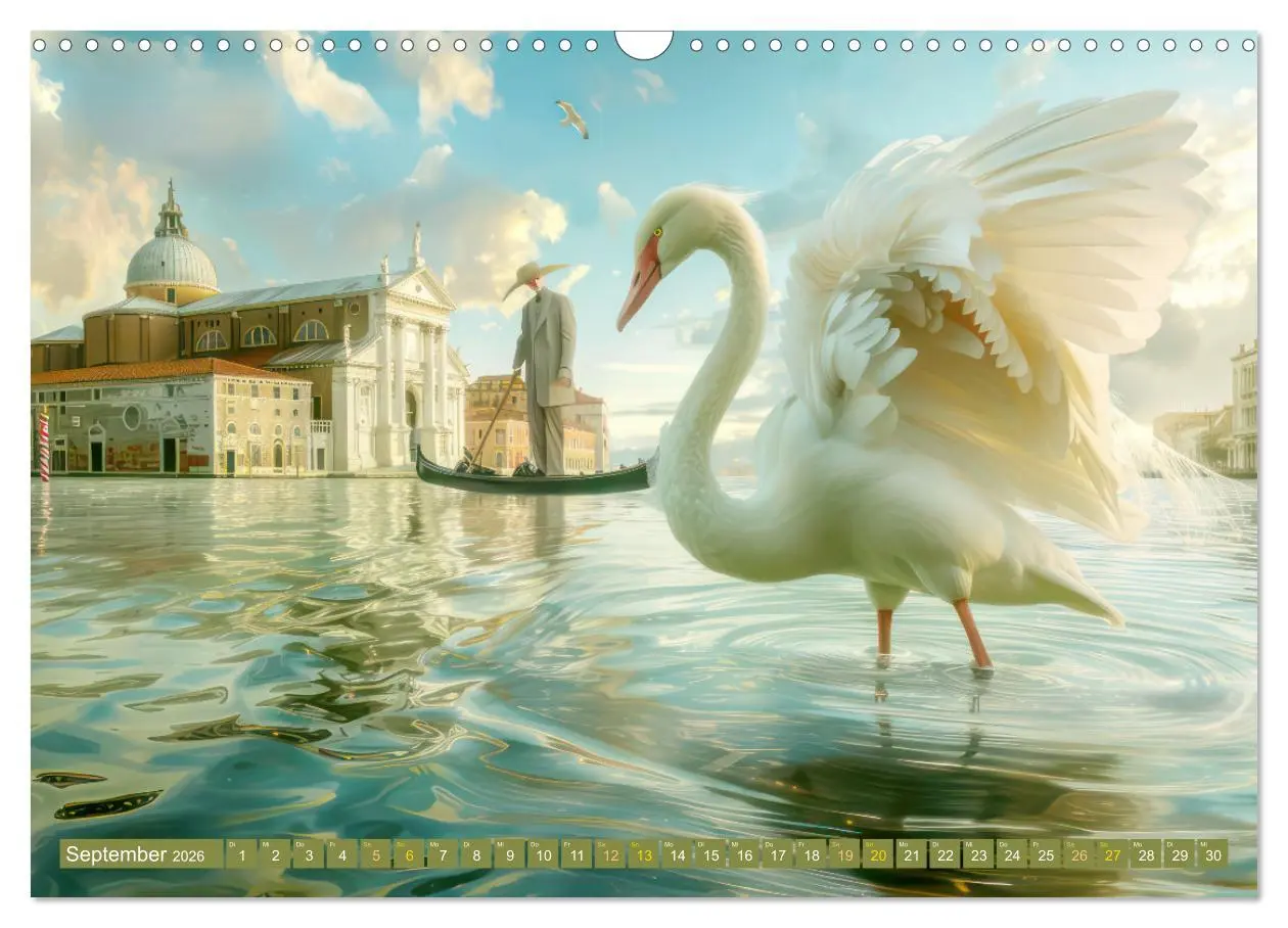 Bild: 9783457367216 | Theatralische surreale Szenen im venezianischen Stil (Wandkalender...
