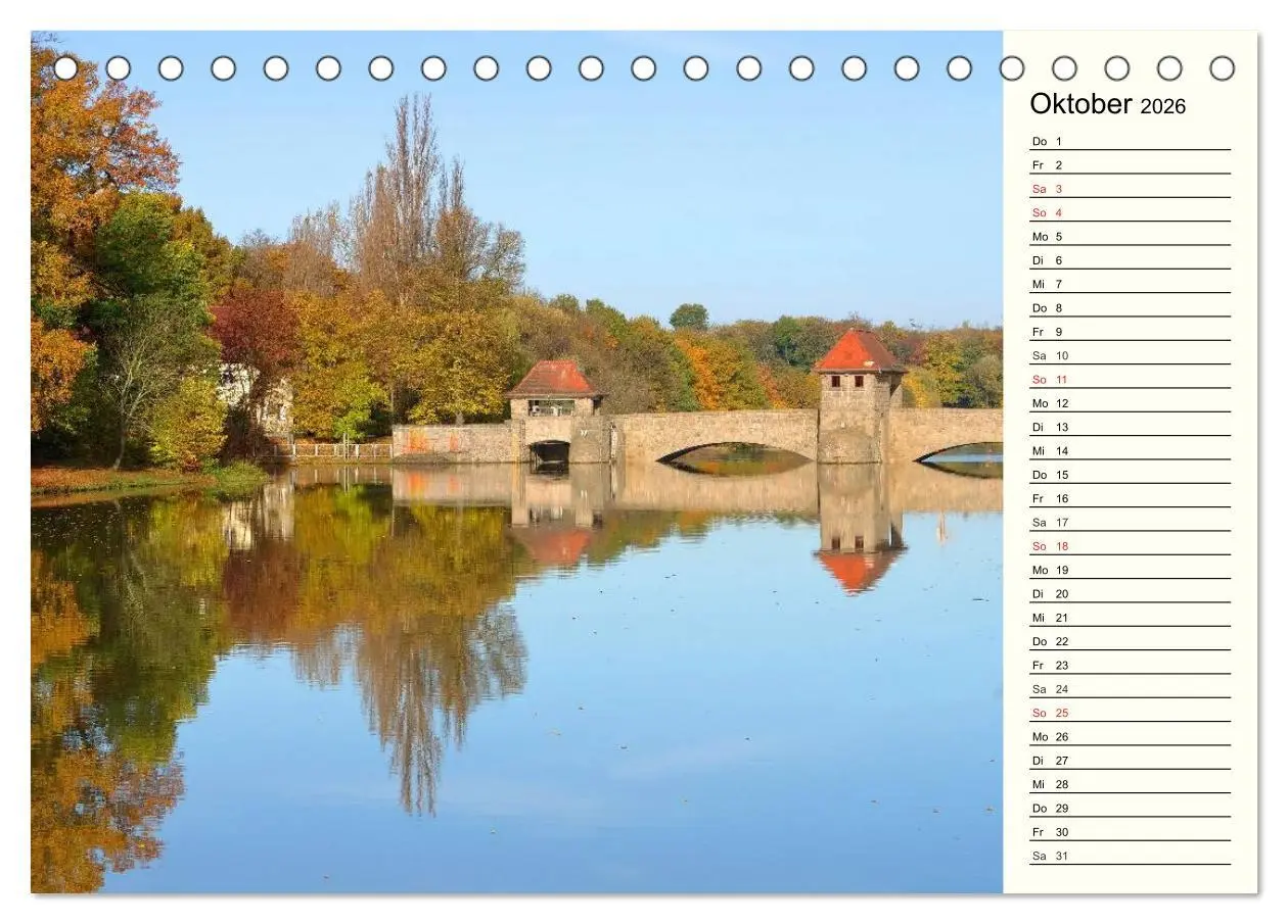 Bild: 9783457987216 | Reise durch Leipzig (Tischkalender 2026 DIN A5 quer), CALVENDO...