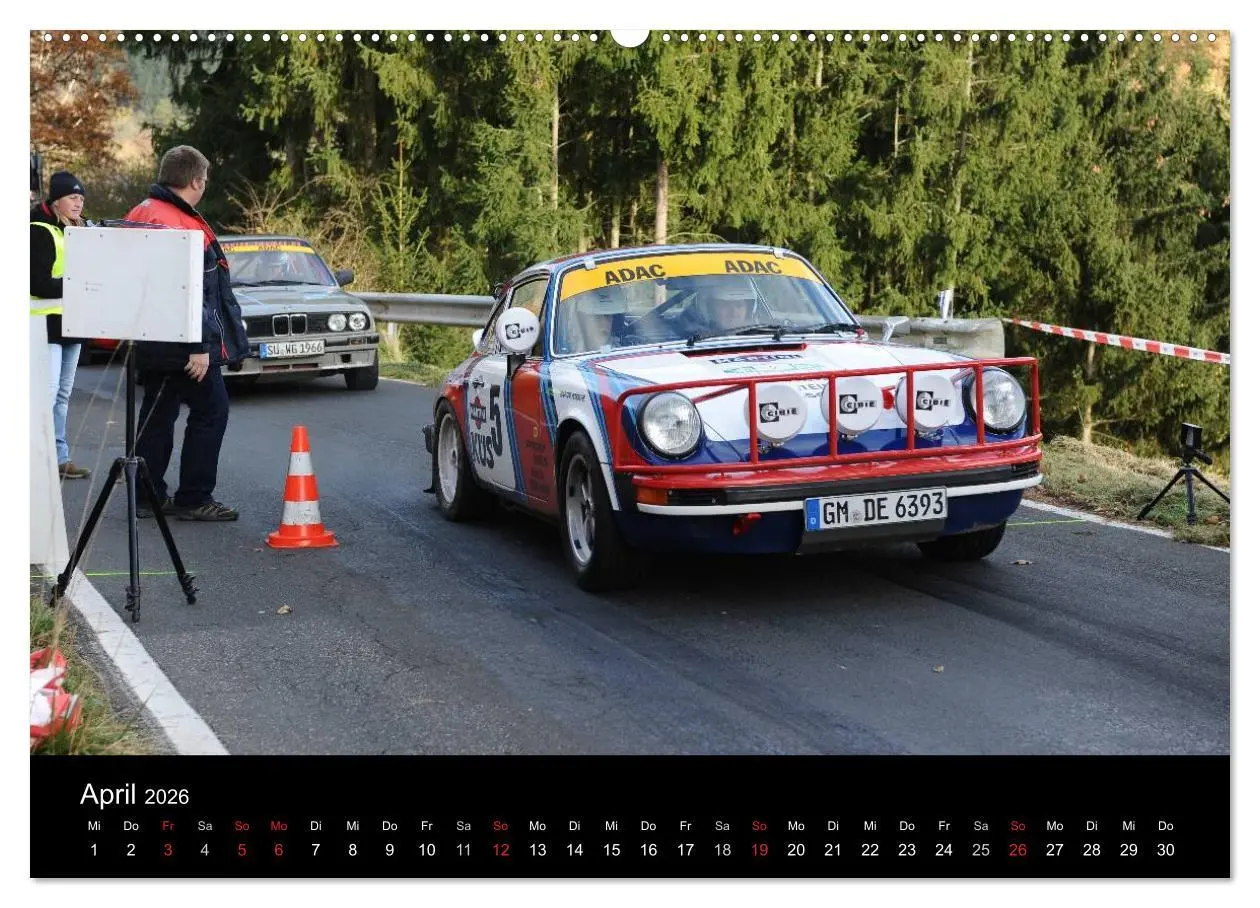 Bild: 9783516077216 | Bergrennen und Rallye im Porsche (Wandkalender 2026 DIN A2 quer),...