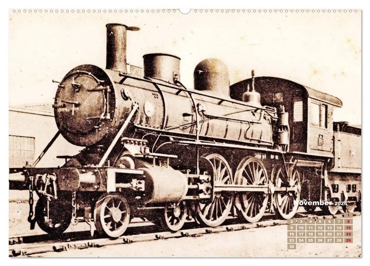 Bild: 9783516217216 | Erinnerung an alte Zeiten: Historische Dampfloks (Wandkalender 2026...