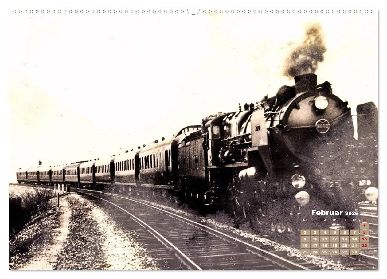 Bild: 9783516217216 | Erinnerung an alte Zeiten: Historische Dampfloks (Wandkalender 2026...