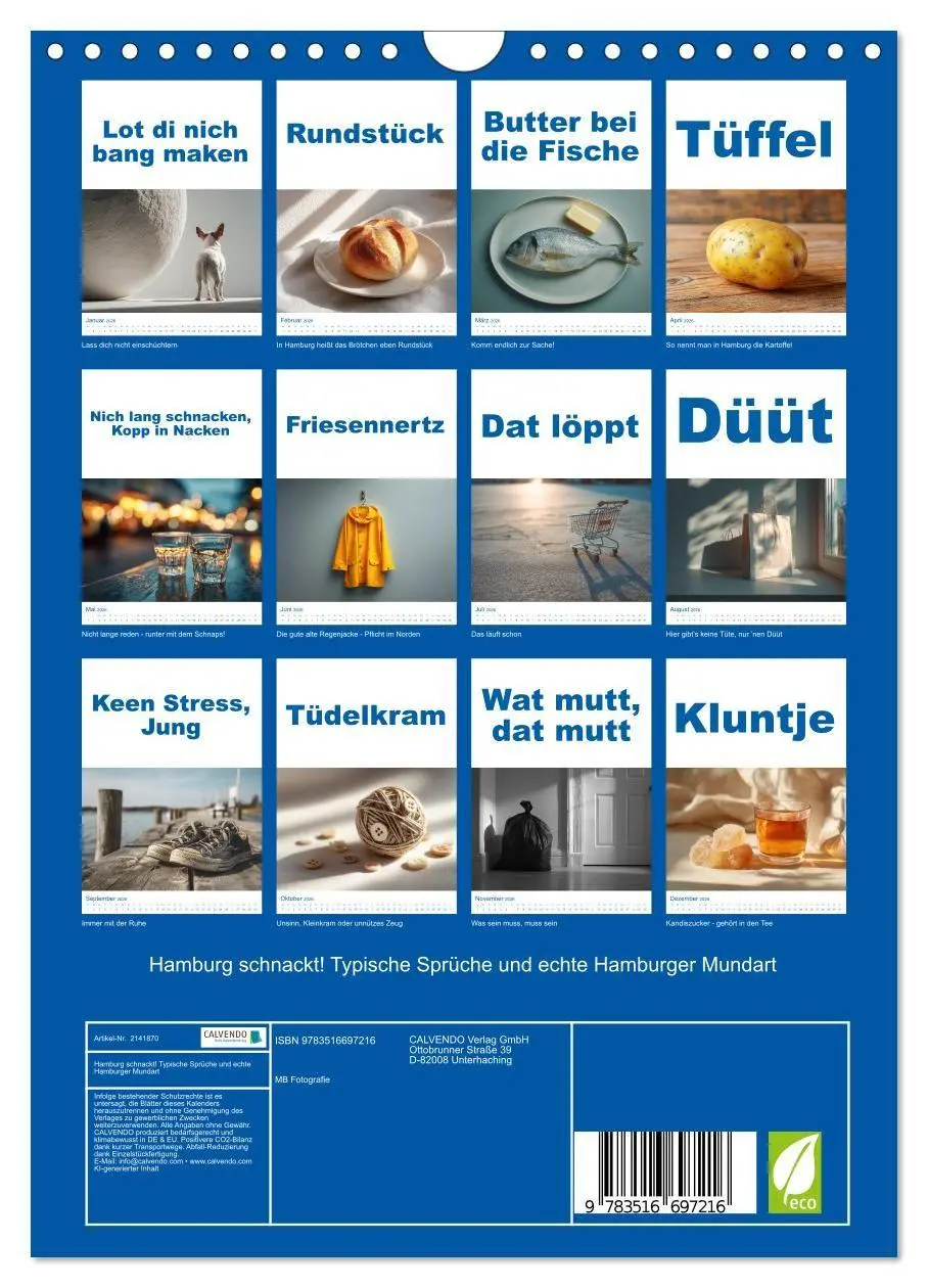 Bild: 9783516697216 | Hamburg schnackt! Typische Sprüche und echte Hamburger Mundart...