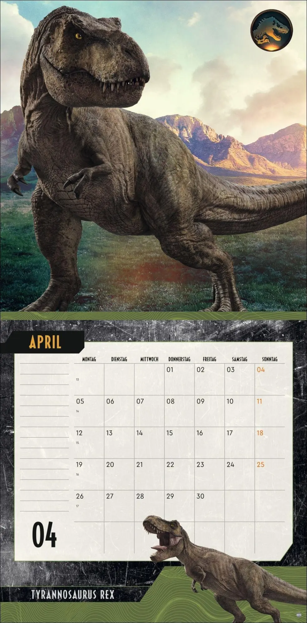 Bild: 9783756417216 | Jurassic World Broschurkalender 2027 | Kalender | 28 S. | Deutsch