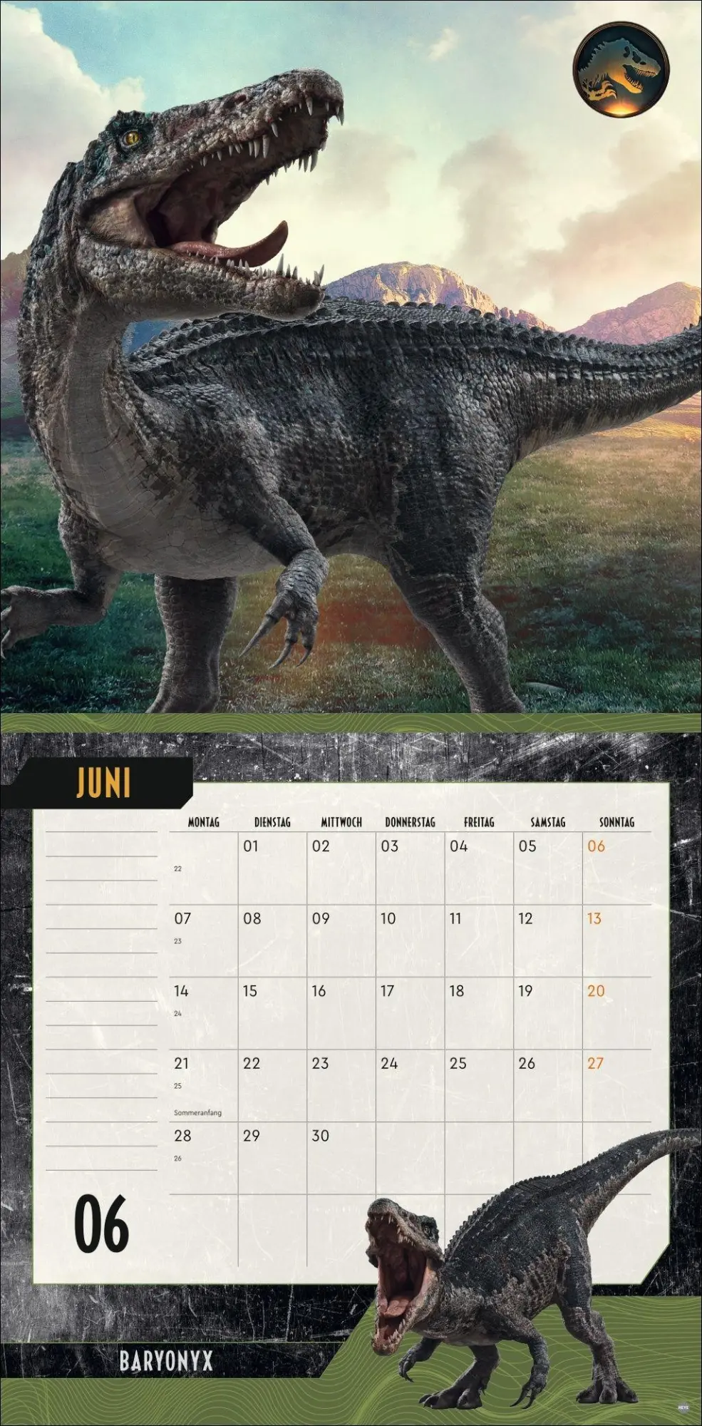 Bild: 9783756417216 | Jurassic World Broschurkalender 2027 | Kalender | 28 S. | Deutsch