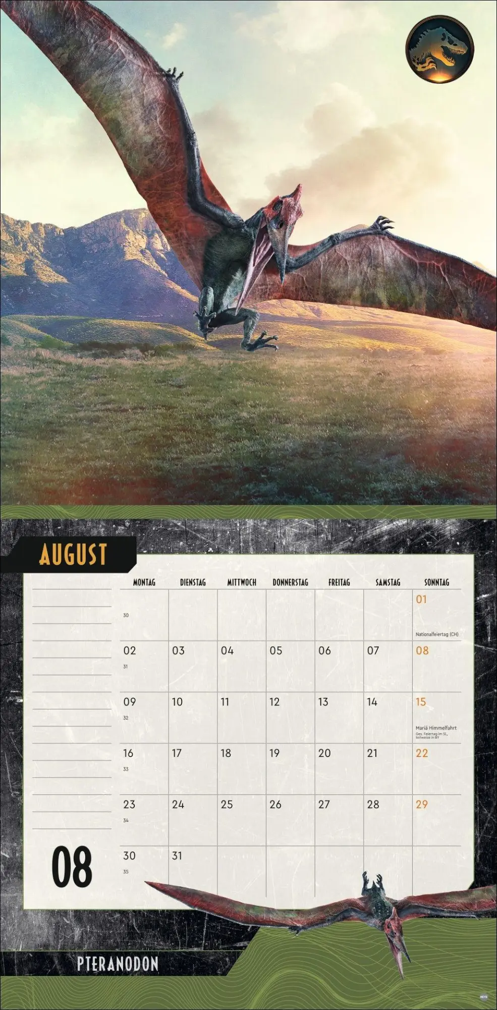 Bild: 9783756417216 | Jurassic World Broschurkalender 2027 | Kalender | 28 S. | Deutsch