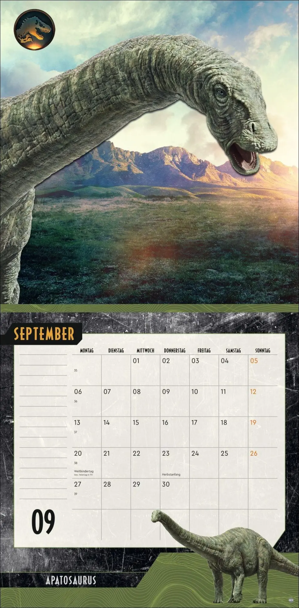 Bild: 9783756417216 | Jurassic World Broschurkalender 2027 | Kalender | 28 S. | Deutsch