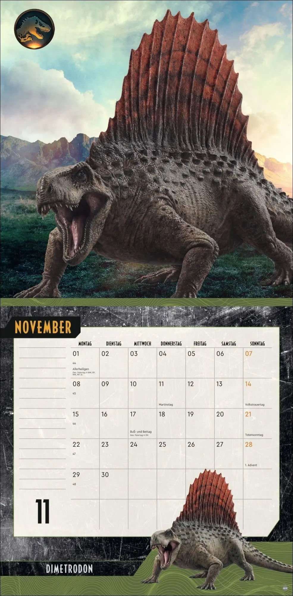 Bild: 9783756417216 | Jurassic World Broschurkalender 2027 | Kalender | 28 S. | Deutsch