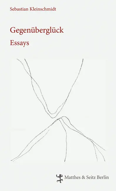 Cover: 9783882217216 | Gegenüberglück | Essays | Sebastian Kleinschmidt | Buch | 264 S.