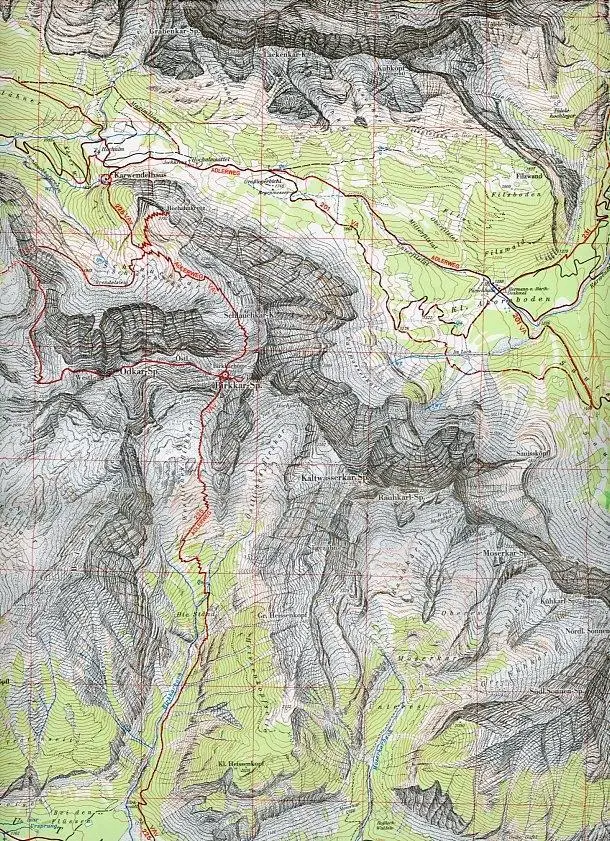 Bild: 9783928777216 | DAV Alpenvereinskarte 05/2 Karwendelgebirge Mitte 1 : 25 000 | Deutsch