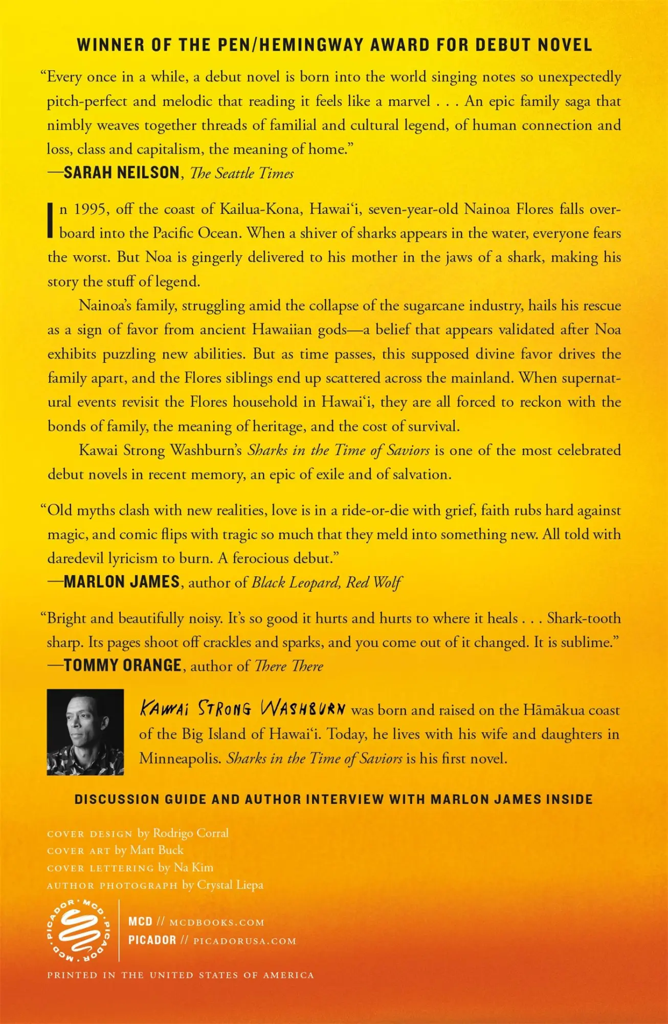 Rückseite: 9781250787316 | Sharks in the Time of Saviors | Kawai Strong Washburn | Taschenbuch
