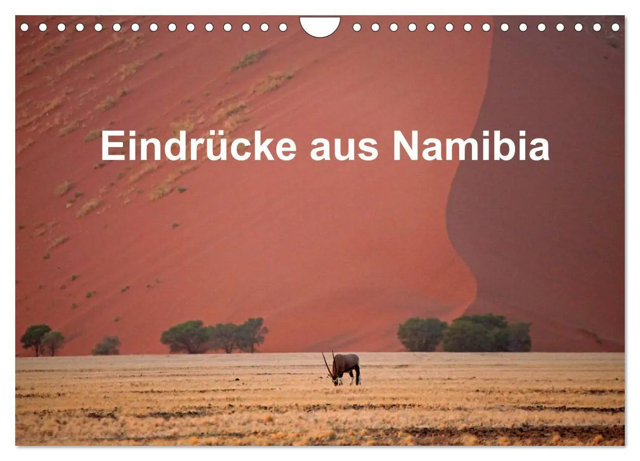 Cover: 9783516207316 | Eindrücke aus Namibia (Wandkalender 2026 DIN A4 quer), CALVENDO...