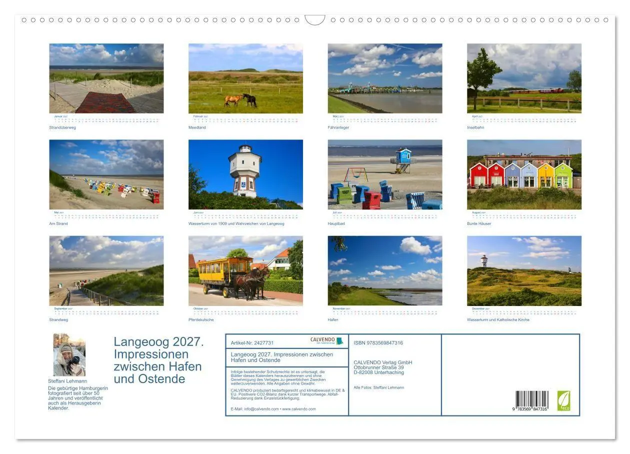 Bild: 9783569847316 | Langeoog 2027. Impressionen zwischen Hafen und Ostende...