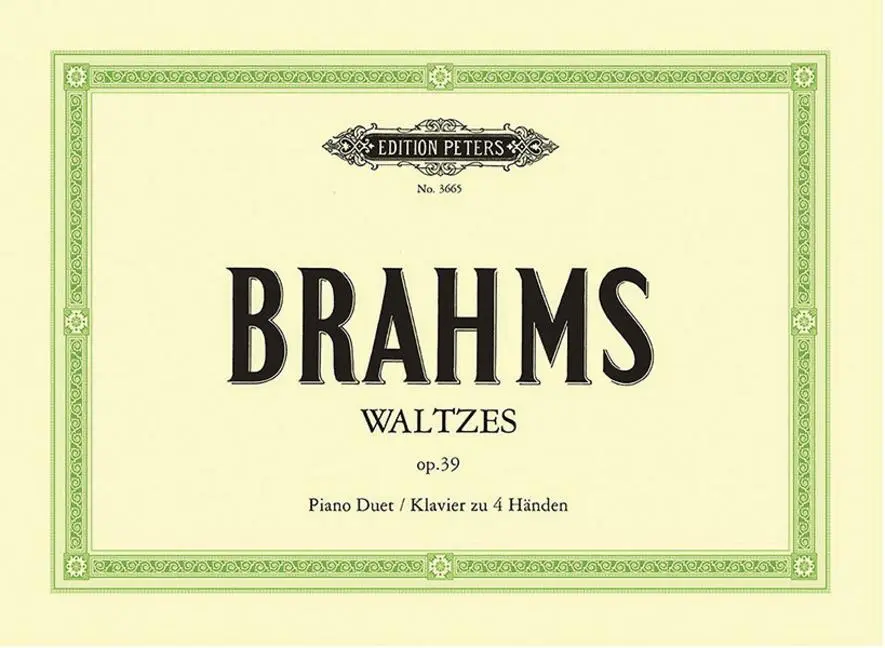 Cover: 9790014017316 | Waltzes Op. 39 | Johannes Brahms | Taschenbuch | Edition Peters | Buch