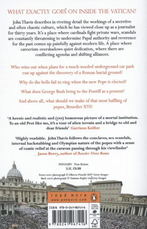 Rückseite: 9780241967416 | The Vatican Diaries | John Thavis | Taschenbuch | Englisch | 2013