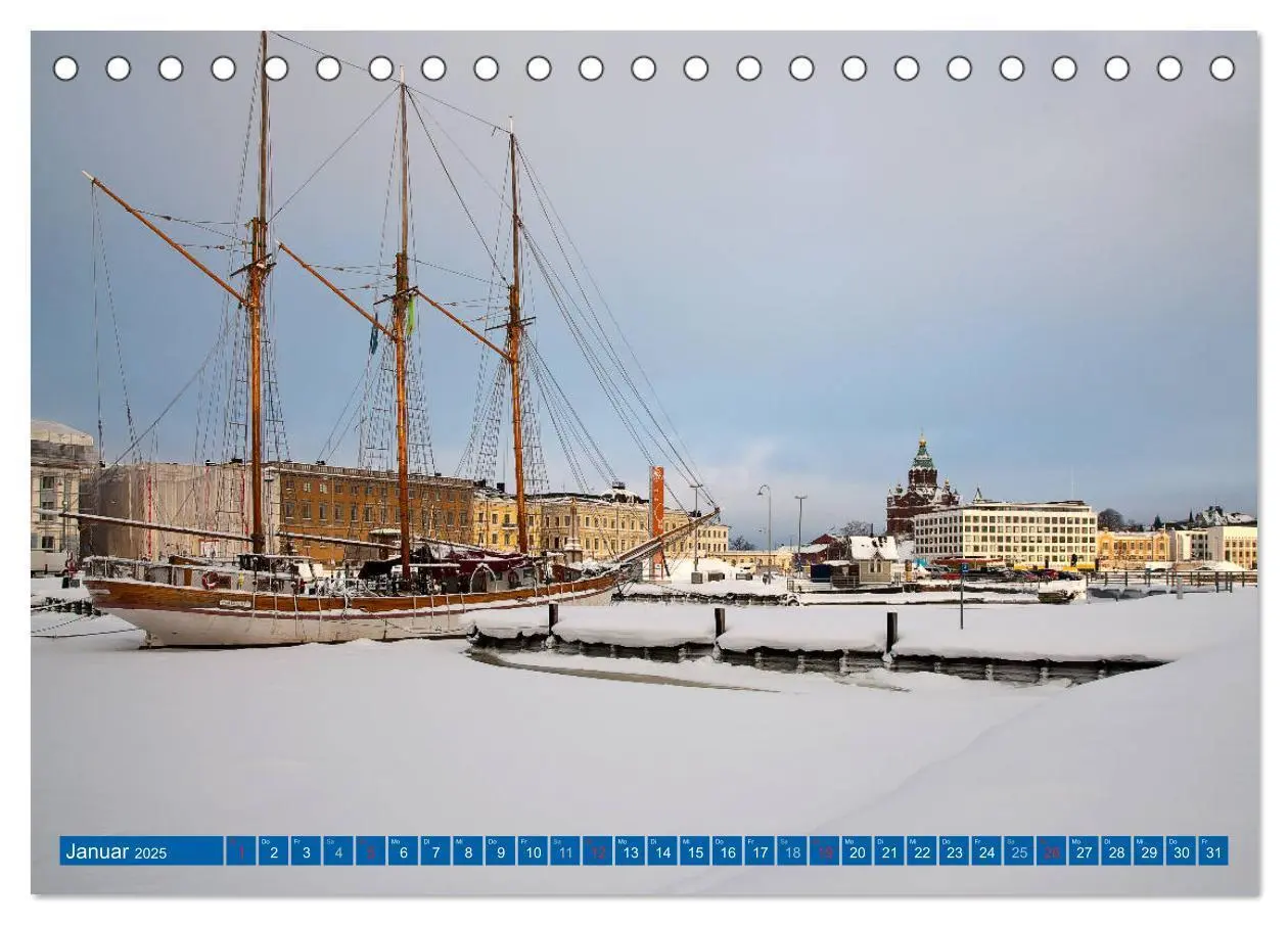 Bild: 9783435187416 | Helsinki - Die lebenswerteste Stadt der Welt (Tischkalender 2025...