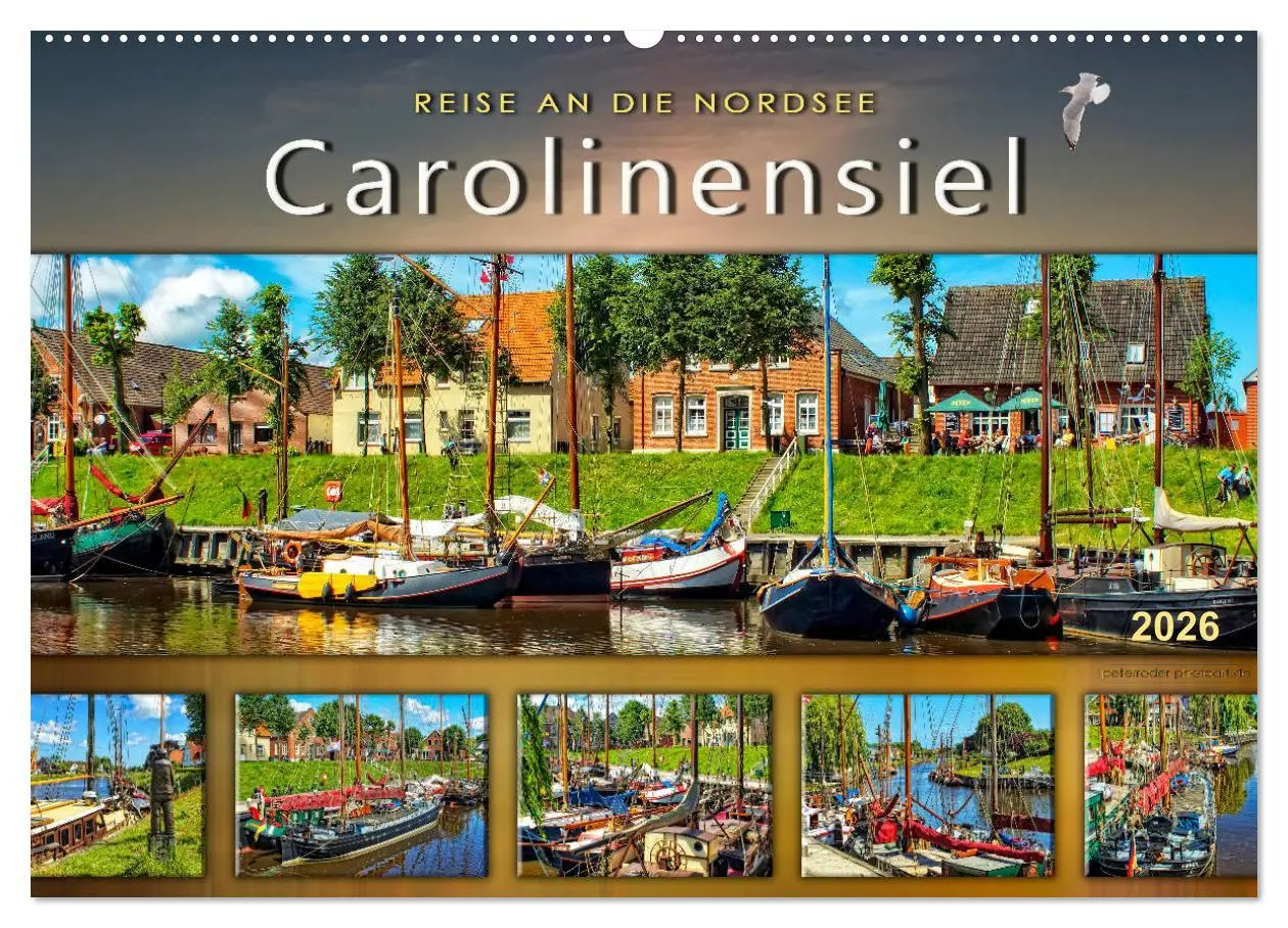 Cover: 9783457897416 | Reise an die Nordsee - Carolinensiel (Wandkalender 2026 DIN A2...