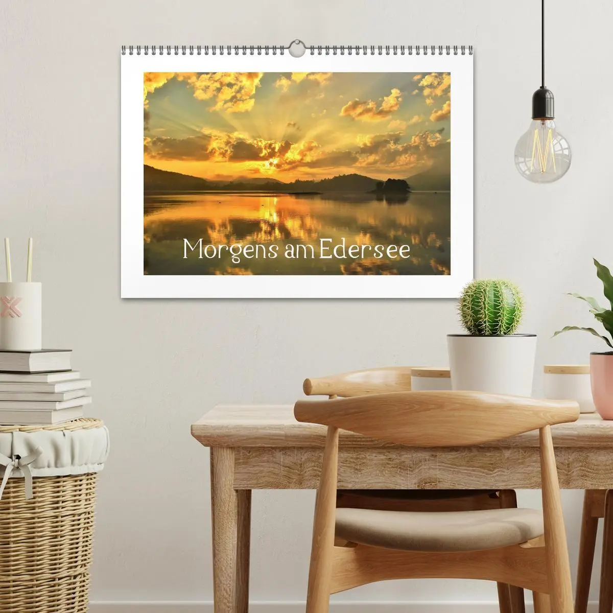Bild: 9783516127416 | Morgens am Edersee (Wandkalender 2026 DIN A3 quer), CALVENDO...