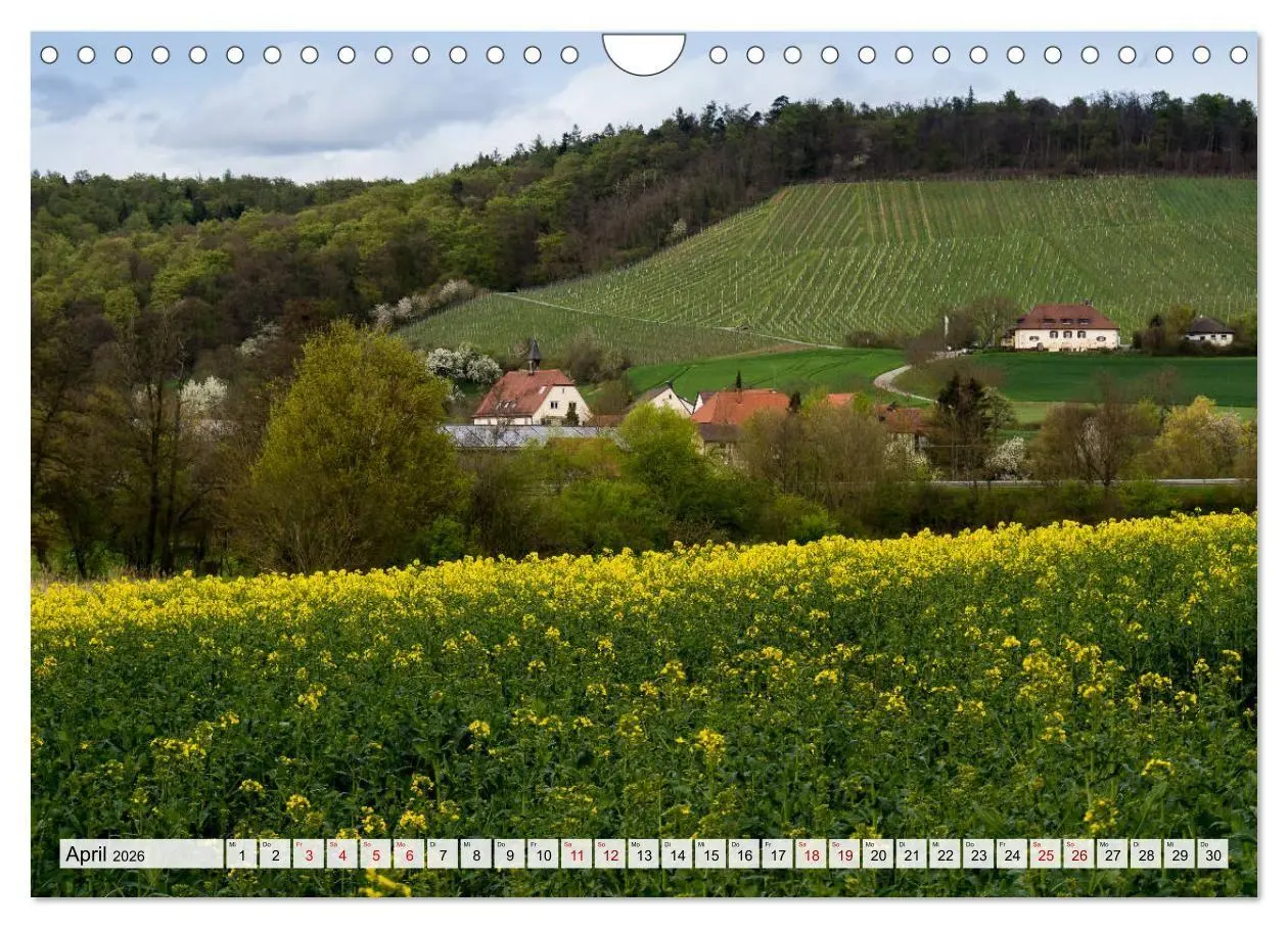 Bild: 9783516747416 | Schöner Kraichgau (Wandkalender 2026 DIN A4 quer), CALVENDO...