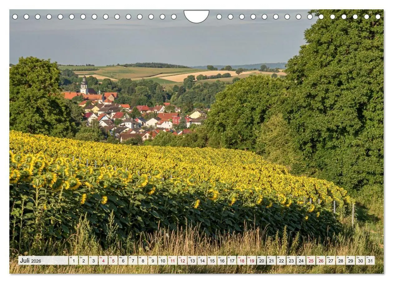 Bild: 9783516747416 | Schöner Kraichgau (Wandkalender 2026 DIN A4 quer), CALVENDO...
