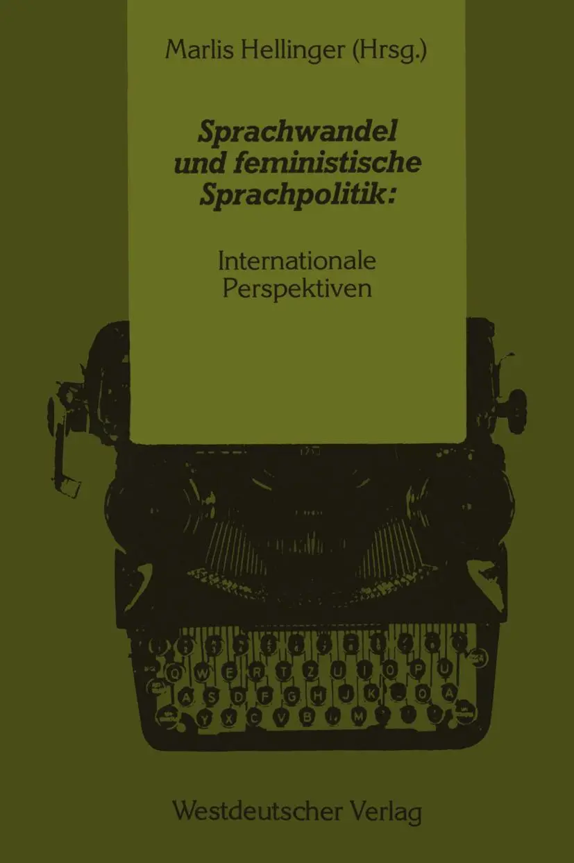 Cover: 9783531117416 | Sprachwandel und feministische Sprachpolitik: Internationale...