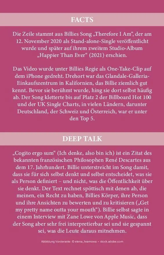 Bild: 9783625197416 | Fan-Box Billie Eilish | Buch | 30 S. | Deutsch | 2025