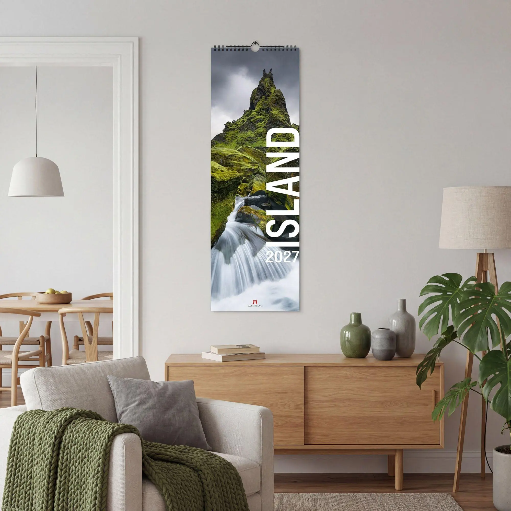 Bild: 9783838427416 | Island Vertikal Kalender 2027 | Ackermann Kunstverlag GmbH | Kalender