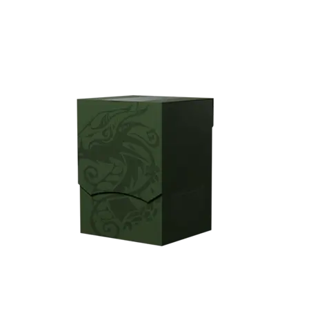 Cover: 5706569307516 | Deck Shell - Revised - ForestGreen/Black | Dragon Shield!