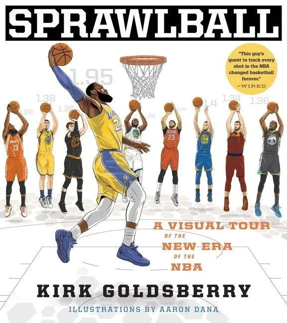 Cover: 9781328767516 | Sprawlball | A Visual Tour of the New Era of the NBA | Kirk Goldsberry