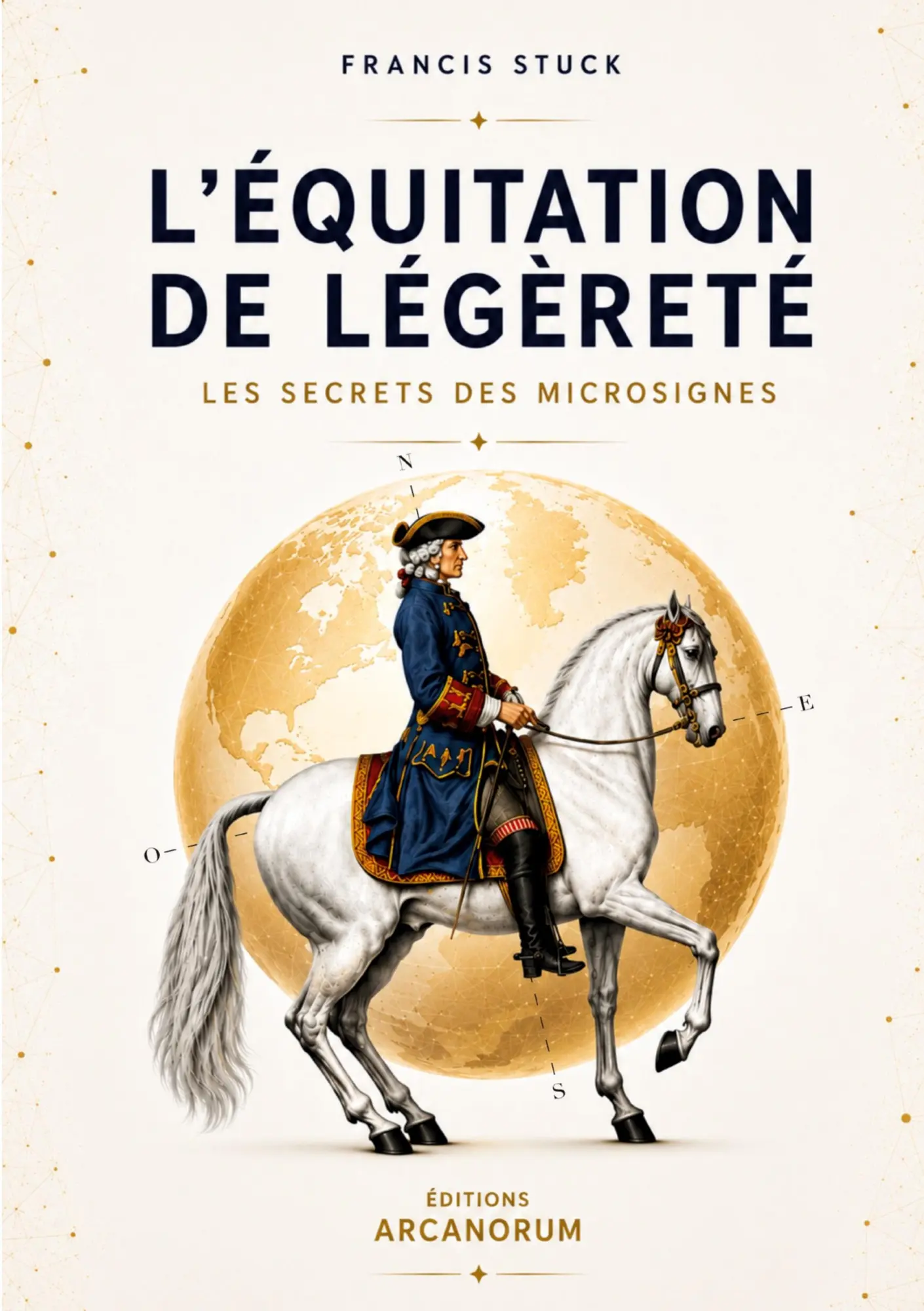 Cover: 9782959847516 | L'équitation de légèreté | LES SECRETS DES MICROSIGNES | Francis Stuck
