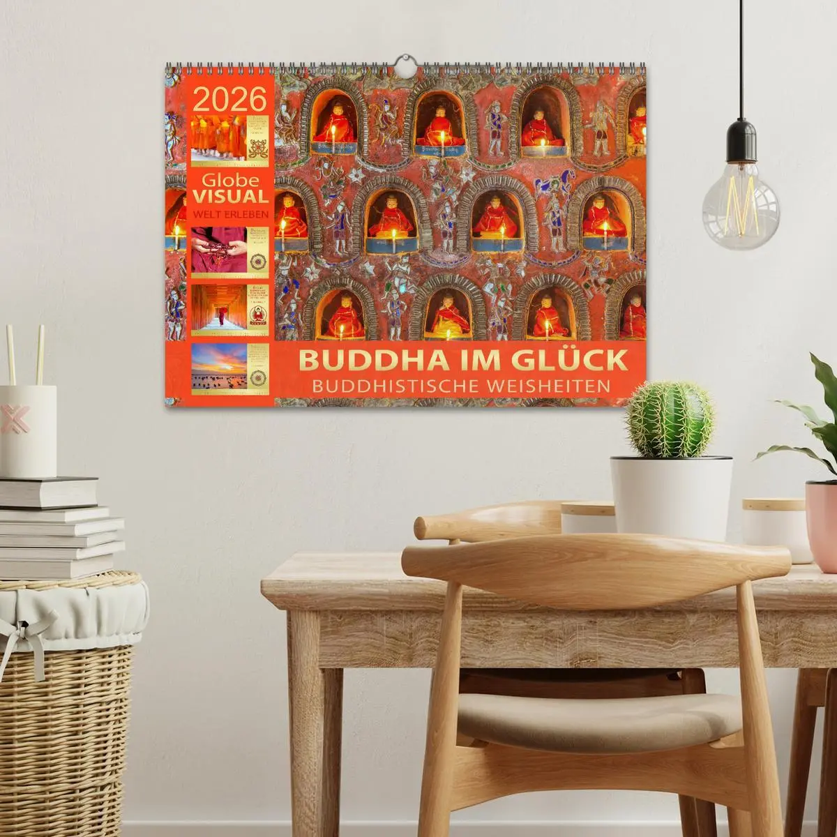 Bild: 9783457647516 | BUDDHA IM GLÜCK - Buddhistische Weisheiten (Wandkalender 2026 DIN...