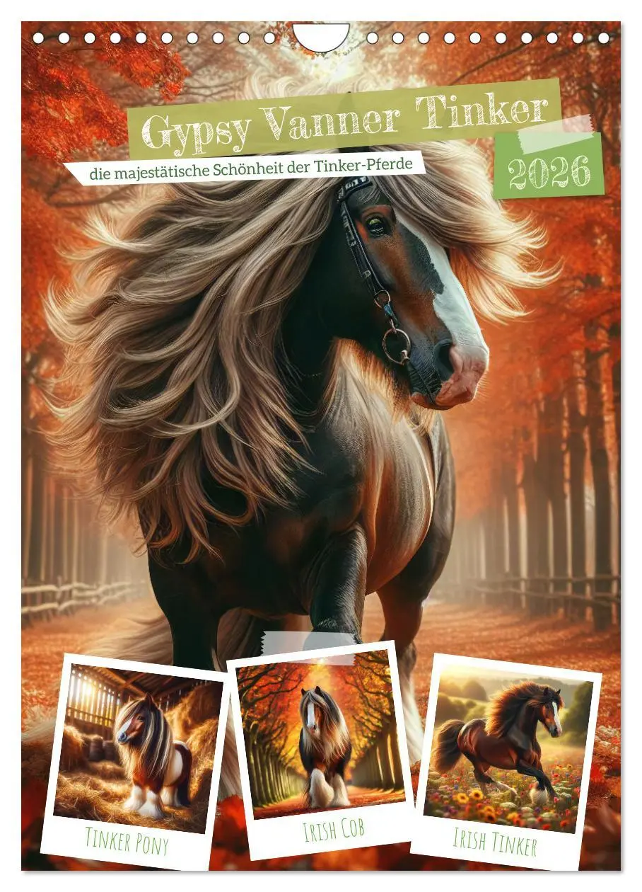 Cover: 9783516287516 | Gypsy Vanner Tinker - die majestätische Schönheit der Tinker-Pferde...