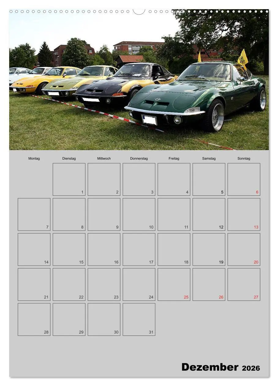 Bild: 9783516427516 | Opel GT Terminplaner (hochwertiger Premium Wandkalender 2026 DIN A2...