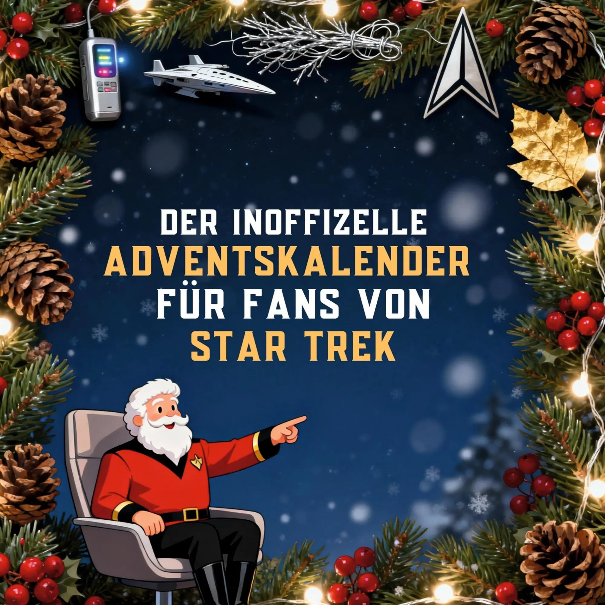 Cover: 9783695317516 | Der inoffizielle Adventskalender für Fans von Star Trek | Schröder