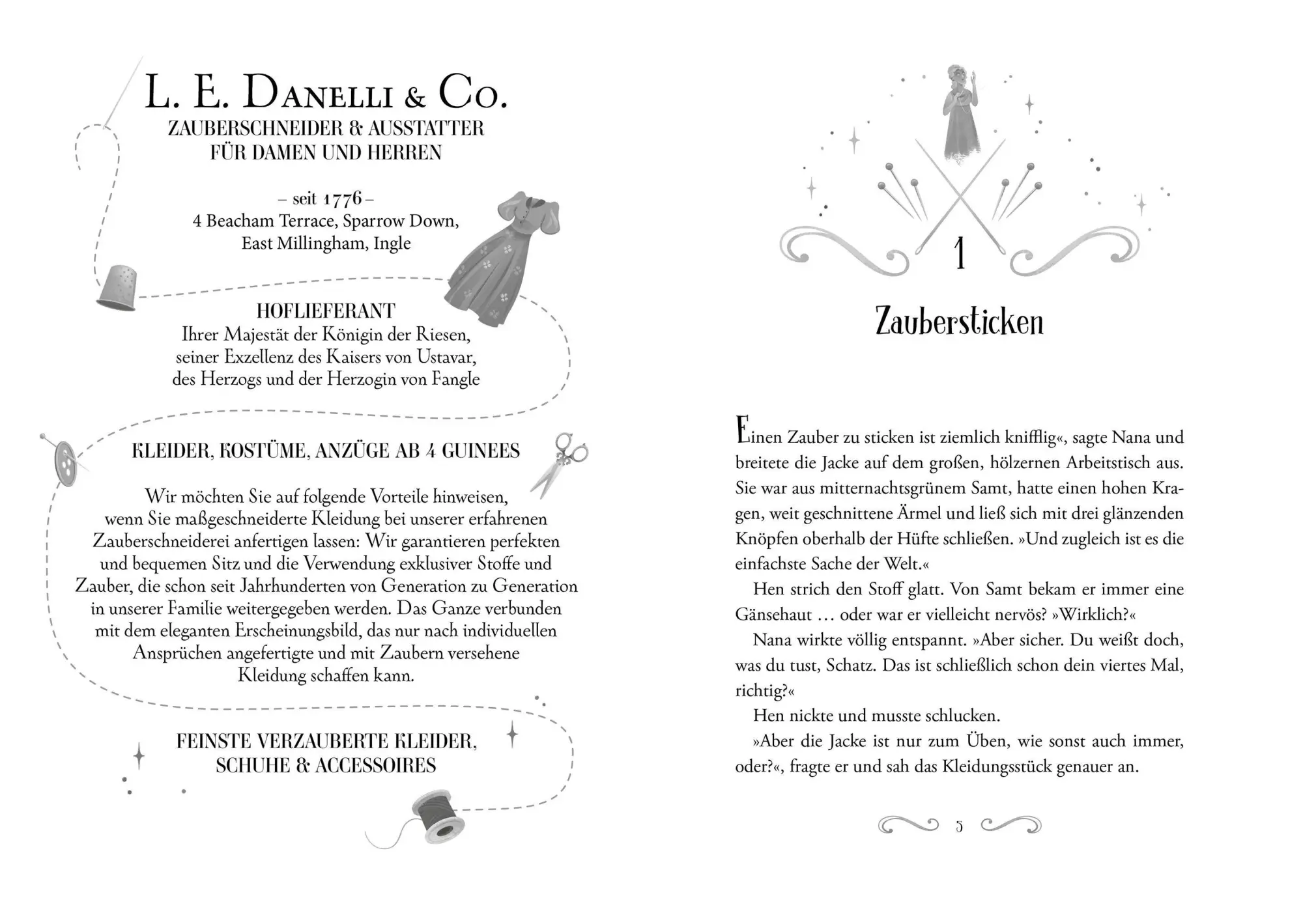 Bild: 9783734847516 | Danelli &amp; Co. - Hier wird mit Magie gestickt | James Nicol | Buch