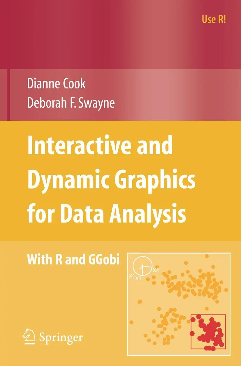 Cover: 9780387717616 | Interactive and Dynamic Graphics for Data Analysis | With R and GGobi