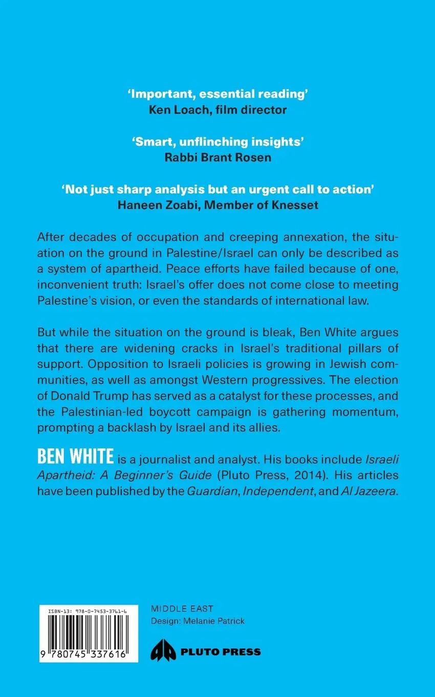 Rückseite: 9780745337616 | Cracks in the Wall | Beyond Apartheid in Palestine/Israel | Ben White