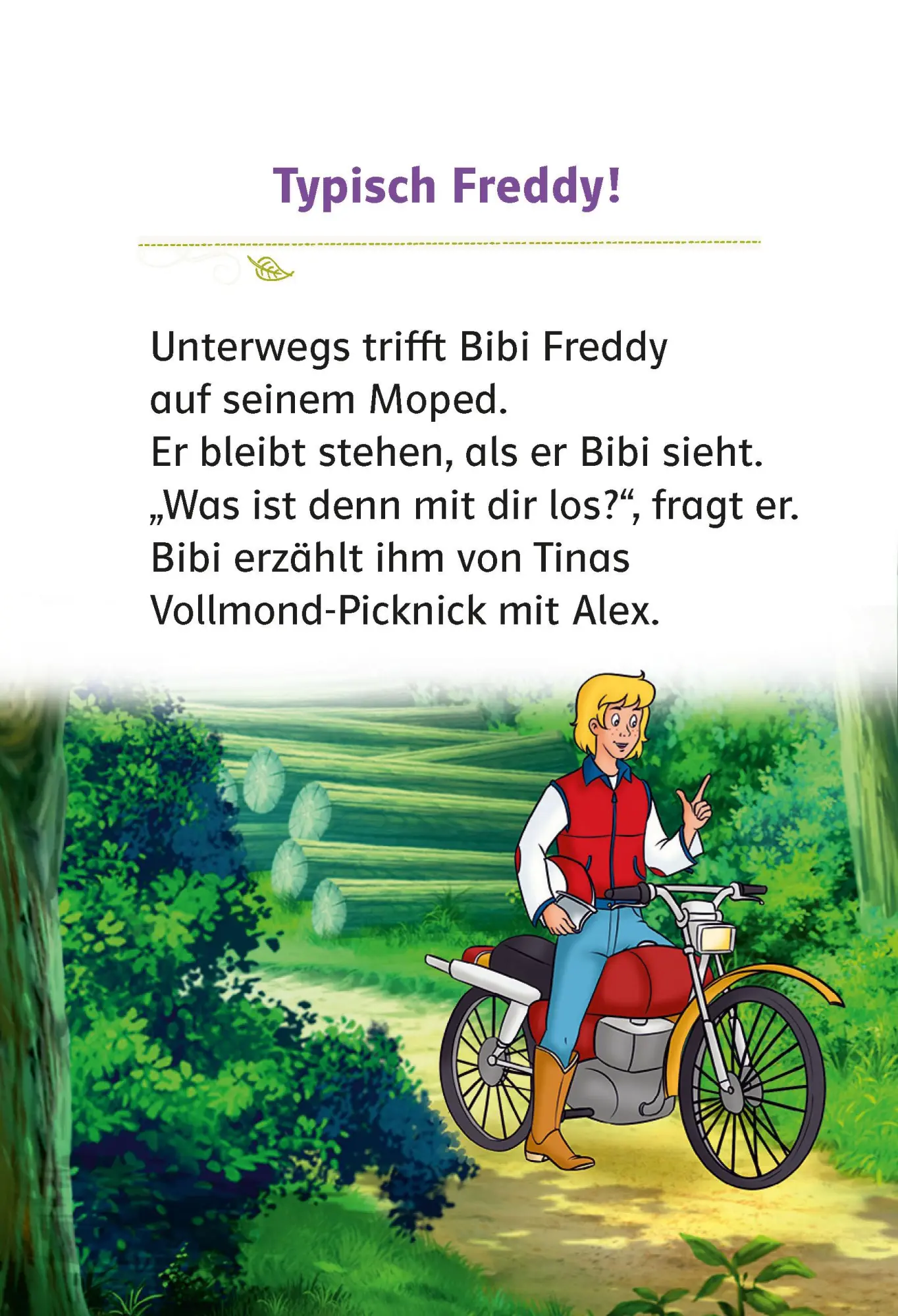 Bild: 9783129497616 | Bibi &amp; Tina: Picknick bei Vollmond | Erstlesen 1. Klasse, ab 6 Jahren