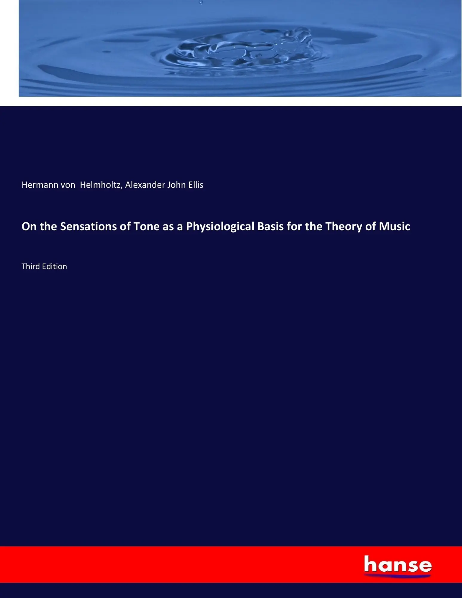Cover: 9783337087616 | On the Sensations of Tone as a Physiological Basis for the Theory...