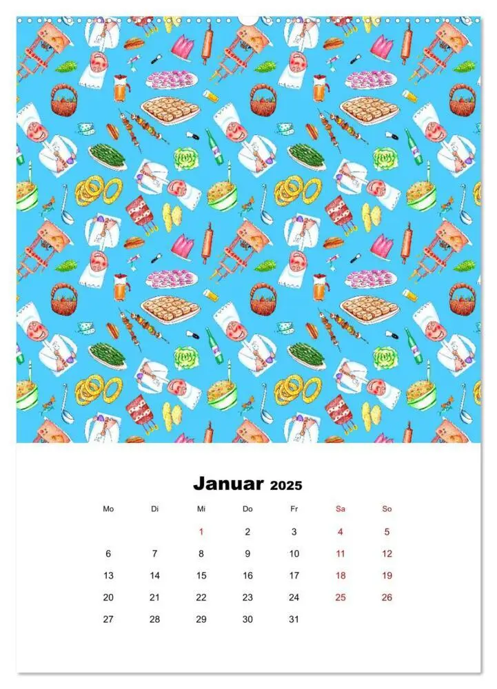 Bild: 9783435927616 | MUSTERMACKE (Wandkalender 2025 DIN A2 hoch), CALVENDO Monatskalender