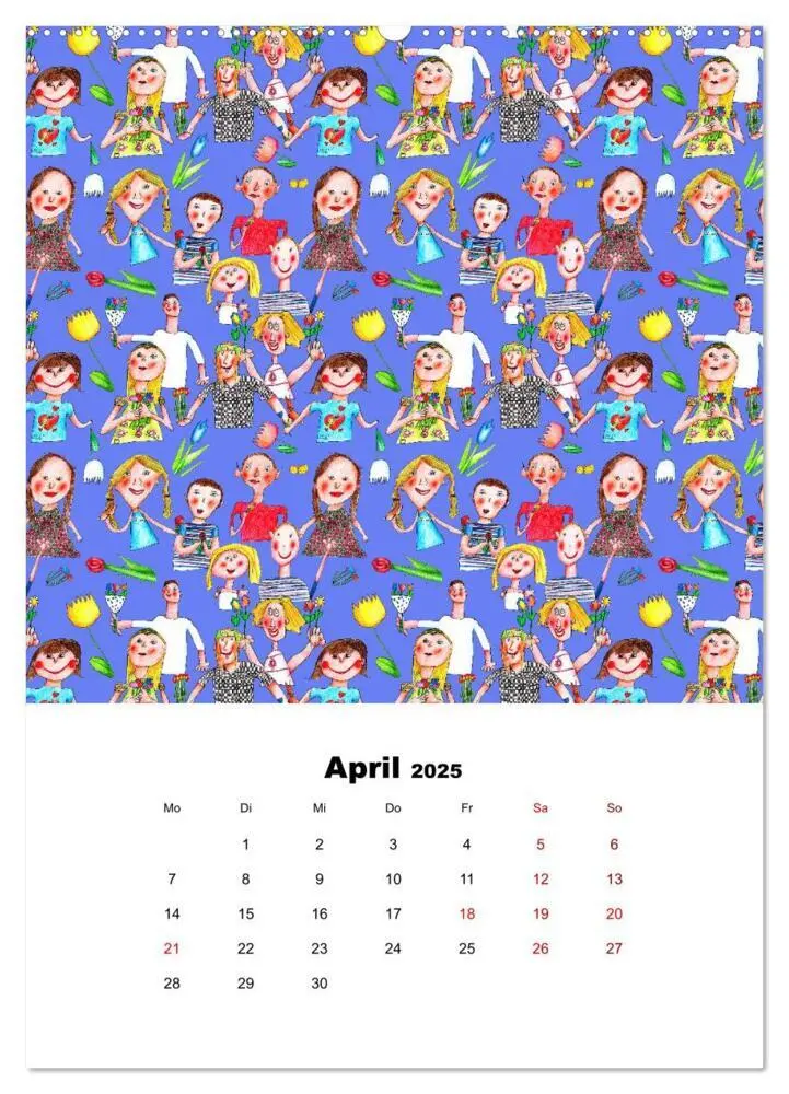 Bild: 9783435927616 | MUSTERMACKE (Wandkalender 2025 DIN A2 hoch), CALVENDO Monatskalender